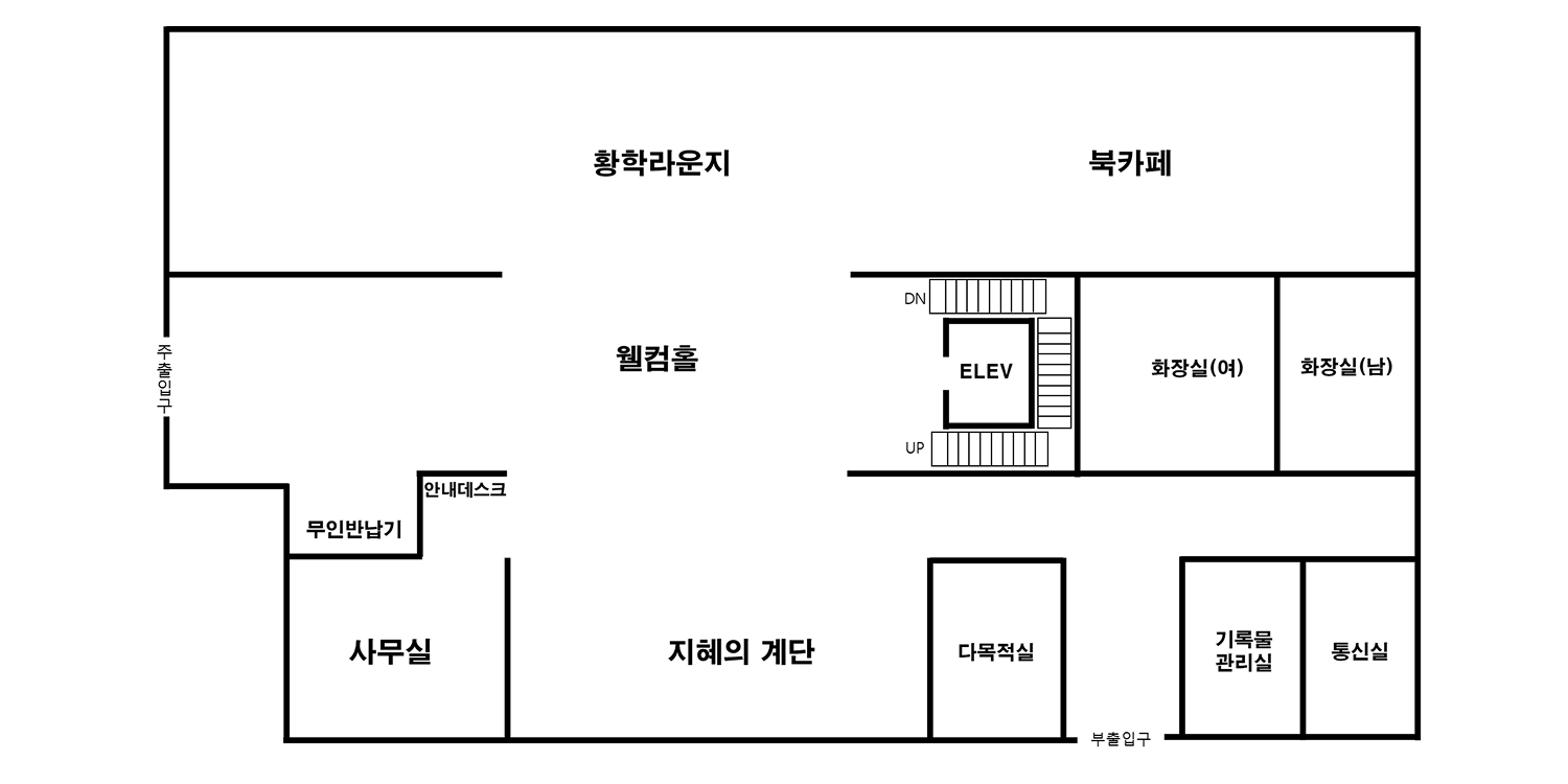 전주교육대학교 도서관 1층