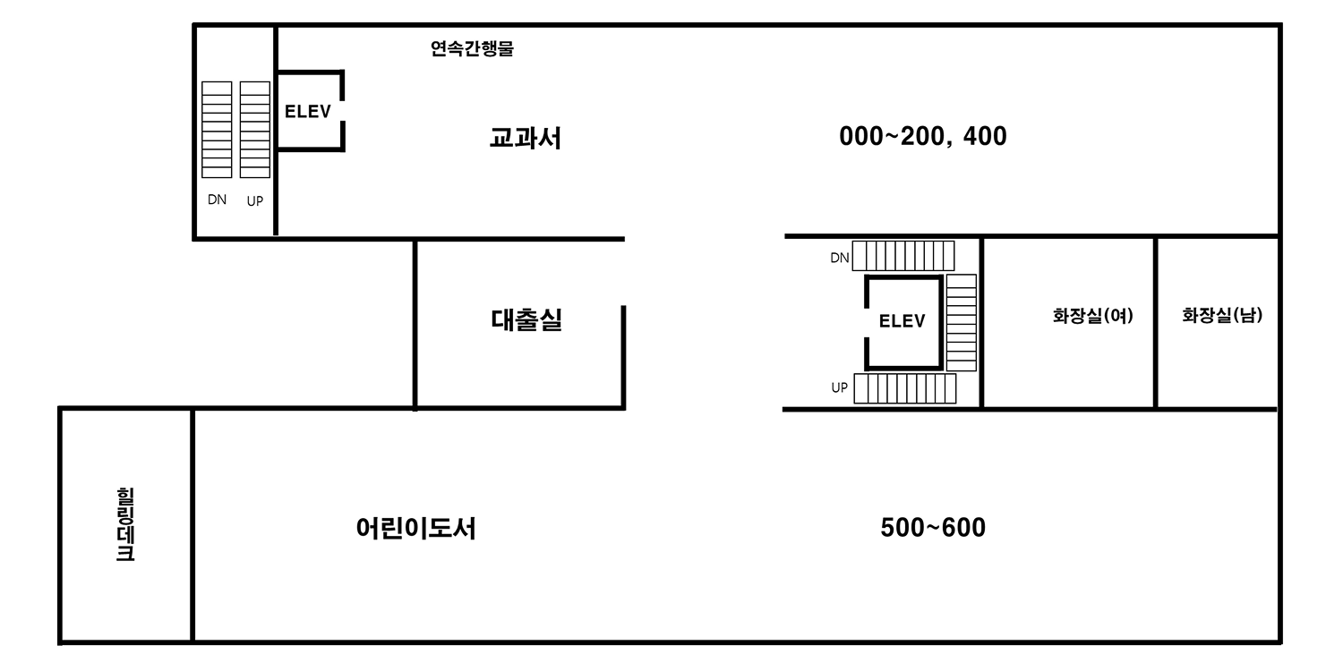 전주교육대학교 도서관 4층
